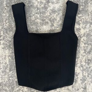 Zara ✨ Lined Crop Top